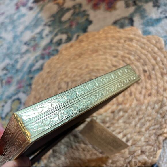 Vintage Quill Art Quilling Paper Swirl Basket of Flowers Gold Framed Handmade - Picture 10 of 16